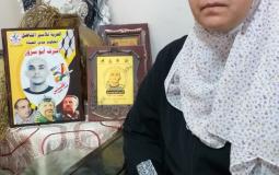 زوجة الأسير أشرف أبو سرور
