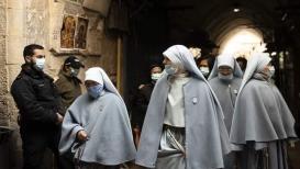 الكنائس الغربية تحيي يوم "الجمعة العظيمة" في شوارع القدس القديمة