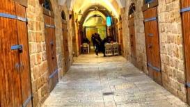 لقطات من أزقة مدينة عكا المحتلة.