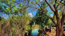 جمال نهر الدان ، في الجليل الأعلى بالجولان السُوري المُحتل,.