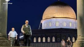 صور عقب صلاة الفجر بالمسجد الأقصى المبارك