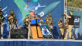 صور من حفل تأبين شهداء العدوان الأخير على غزة