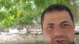 #شاهد| أحد المرابطين في الأقصى متحدثاً عن "نصر المعتكفين" وإفشالهم مخطط اقتحام المستوطنين.
