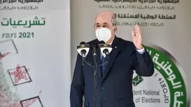 الرئيس الجزائري عبد المجيد تبون