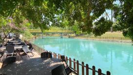 صور لنهر العاصي في بيسان شمال فلسطين المحتلة