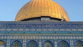 صور لقبة الصخرة المشرفة صباح اليوم