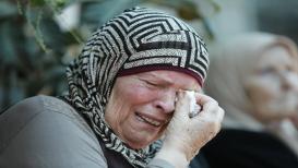 #صور من تشييع جثمان الفتى محمد التميمي الذي ارتقى برصاص الاحتلال الإسرائيلي في مواجهات قرية النبي صالح أمس الجمعة.