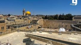 أعمال التهويد والحفريات في محيط حائط البراق بالقدس المحتلة