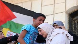 #صور من تشييع جثمان الشهــيد محمد حسن (21 عامًا) في بلدة قصرة جنوب نابلس
