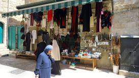 جولة مراسلة نبأ في طريق الواد بمدينة القدس المحتلة صباح اليوم