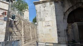 طريق الواد في القدس المحتلة هذا الصباح