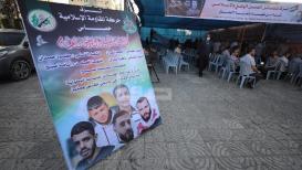 بيت عزاء لشهداء جنين والقدس في غزة