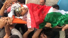 تشييع جثمان الشهيد علاء زيود الذي اغتيل من قبل الاحتلال في بلدة برقين قضاء جنين