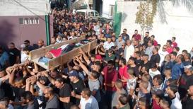 تشييع جثمان الشهـ ـيد رائد يوسف جادالله في قرية بيت عور التحتا غرب رام الله