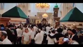 احتفالات المستوطنين وتدنيس الحرم الإبراهيمي فيما يسمى "عيد العُرش"