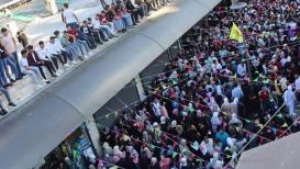 من أجواء الاحتفال بالمولد النبوي في نابلس