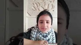 مناشدة ابنة الأسير كايد الفسفوس المضرب عن الطعام منذ 80 يومًا للرئيس محمود عباس