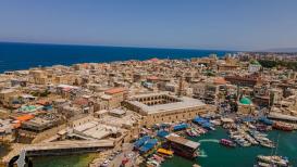 صور من ساحل مدينة عكا شمال فلسطين المحتلة