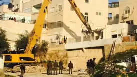 هدم محلات الرام