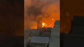 اندلاع حريق في مقبرة باب الرحمة في القدس وفرق الإطفاء تسيطر عليه