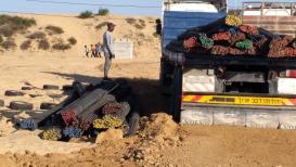 صور | بدء العمل في انشاء مستشفى حمد بن جاسم بمدينة رفح جنوبي قطاع غزة