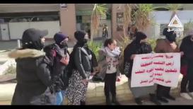 وقفة تضامنية مع معتقلي هبة النقب في المحكمة الإسرائيلية ببئر السبع