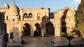 جولة في المسجد الأقصى هذا الصباح