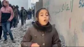 رسالة الطفلة ميار جرادات ابنة الأسير محمود جرادات بعد هدم قوات الاحتلال منزل أسرتها