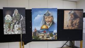 معرض "الظل العالي" الخاص بالرئيس الراحل ياسر عرفات بمدينة البيرة