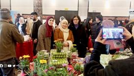 معرض خبزي وزيتي عمار بيتي لدعم المرأة الفلسطينية