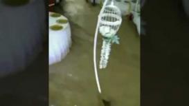 زفاف عروسين غربي تركيا ينقلب إلى كارثة بعد دخول مياه الفيضانات إلى قاعة العرس وتحوّلها إلى أرض طينية