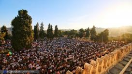 150 مصلٍ أدوا صلاة عيد الأضحى في المسجد الأقصى المبارك