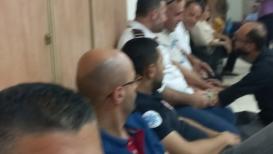 نقابة خدمات الإسعاف والطوارئ بالهلال الأحمر الفلسطيني تواصل الاعتصام في رام الله