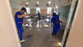 حملة لتجهيز المدارس استعدادًا لاستقبال الموسم الدراسي الجديد الذي ينطلق يوم الإثنين المقبل