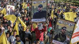 مهرجان حركة فتح في غزة اليوم لإحياء ذكرى الرئيس يـاسر عـرفات