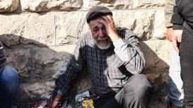 مخيم جنين بعد العدوان الهمجي الذي أدى لاستشهاد 9 مواطنين