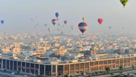 انطلاق فعاليات مهرجان قطر للمناطيد في نسخته الثالثة بالعاصمة الدوحة