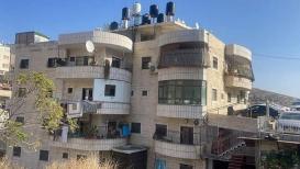 البناية المهددة بالهدم في وادي قدوم