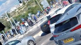 تظاهرة بالجليل الأعلى ضد حكومة نتنياهو.  تصوير: محمود بقاعي