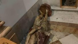 مستوطنون يقتحمون كنيسة حبس المسيح في البلدة القديمة بالقدس ويحطمون محتوياتها