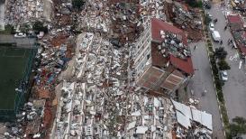 صور جوية من مدينة "كهرمان مرعش" مركز الزلزال الذي ضرب جنوب تركيا