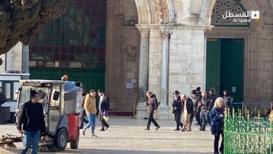اقتحام المستوطنين المسجد الأقصى المبارك صباح اليوم
