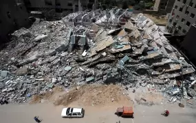الدمار غزة