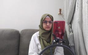 الطالبة عطاء المصري