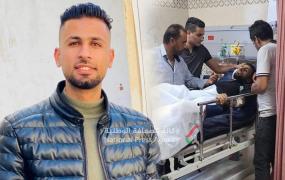 الجريح أمجد طه إدريس
