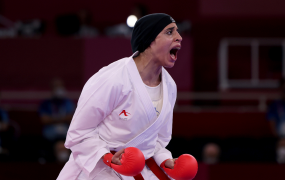اللاعبة المصرية فريال عبد العزيز