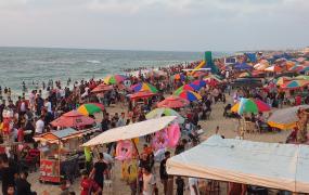 شاطئ بحر غزة