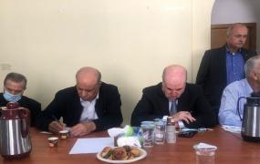 صورة أرشيفية للقاء تطبيعي سابق