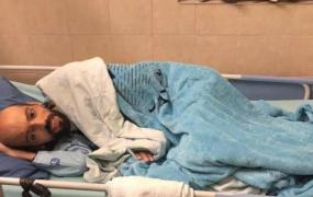 لأسير عواودة في اول ظهور له