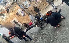 مكان استهداف الشبان بالبلدة القديمة في جنين